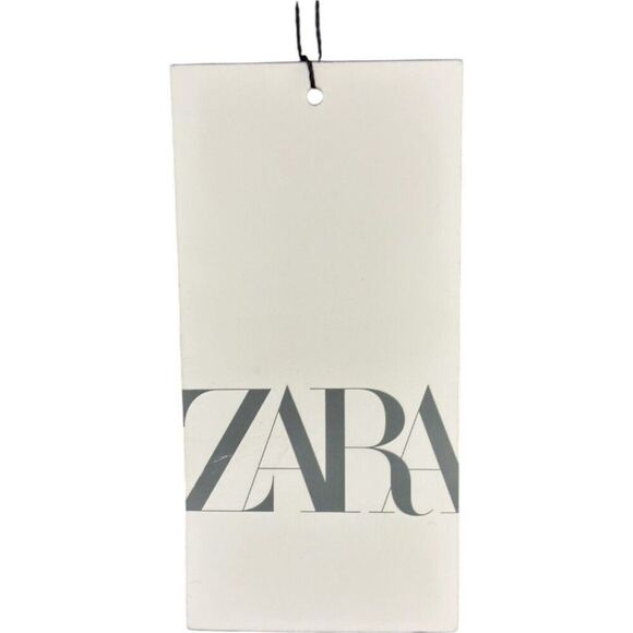 Zara Womens Slip Midi Dress Size XS Black Contrast Sequin Top 8741/269 NWT - Picture 7 of 16